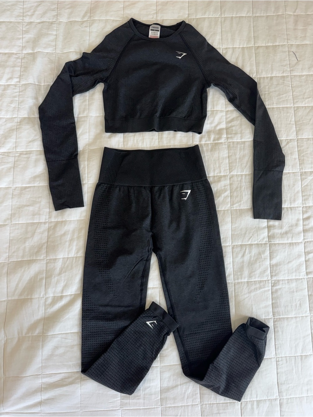 Gymshark - Vital Seamless Black Set
